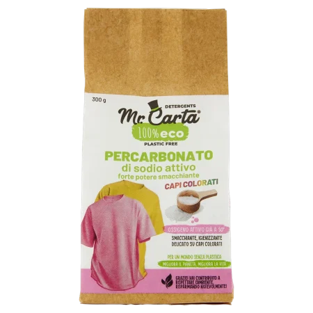 Immagine Percarbonato di Sodio Attivato Colorati | Sacchetto 300g