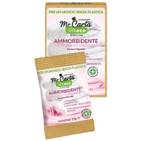 Immagine Ammorbidente in polvere superprofumato Bouquet floreale | Monodose 20g – 4 pezzi